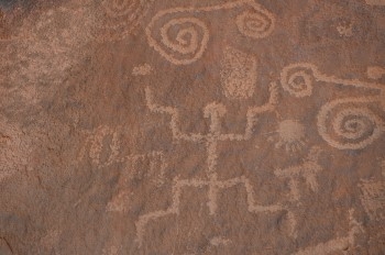 Petroglyghs at Coyote Buttes South