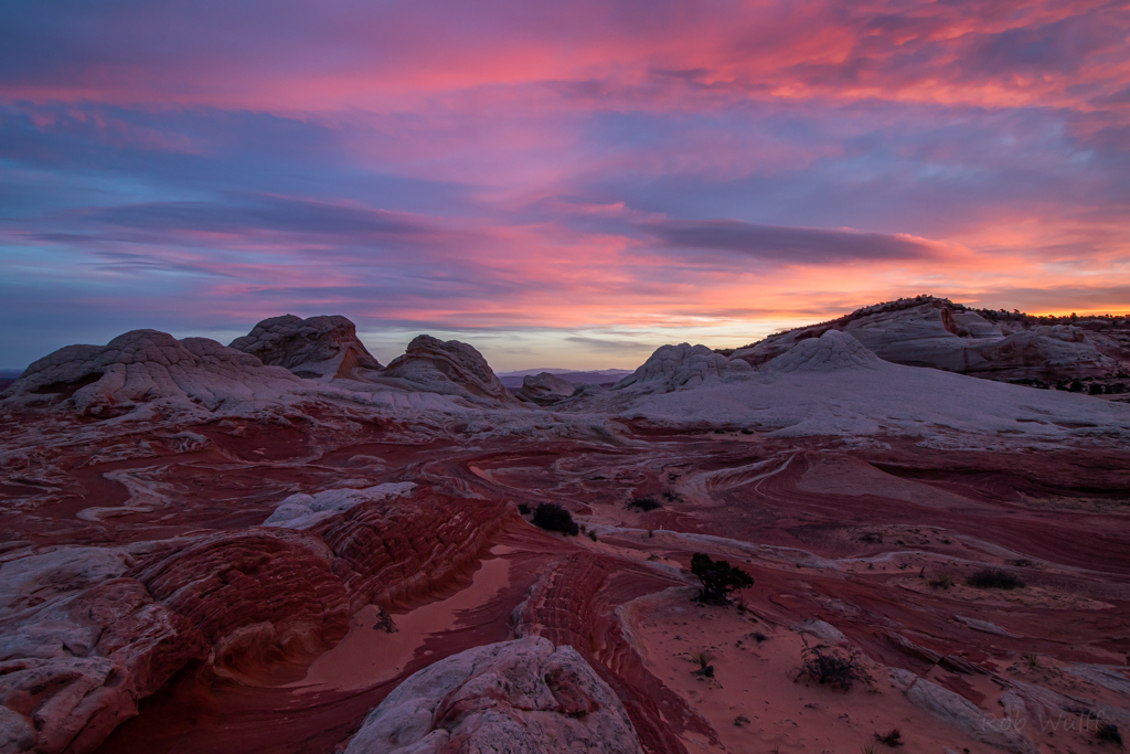 White Pocket sunrise